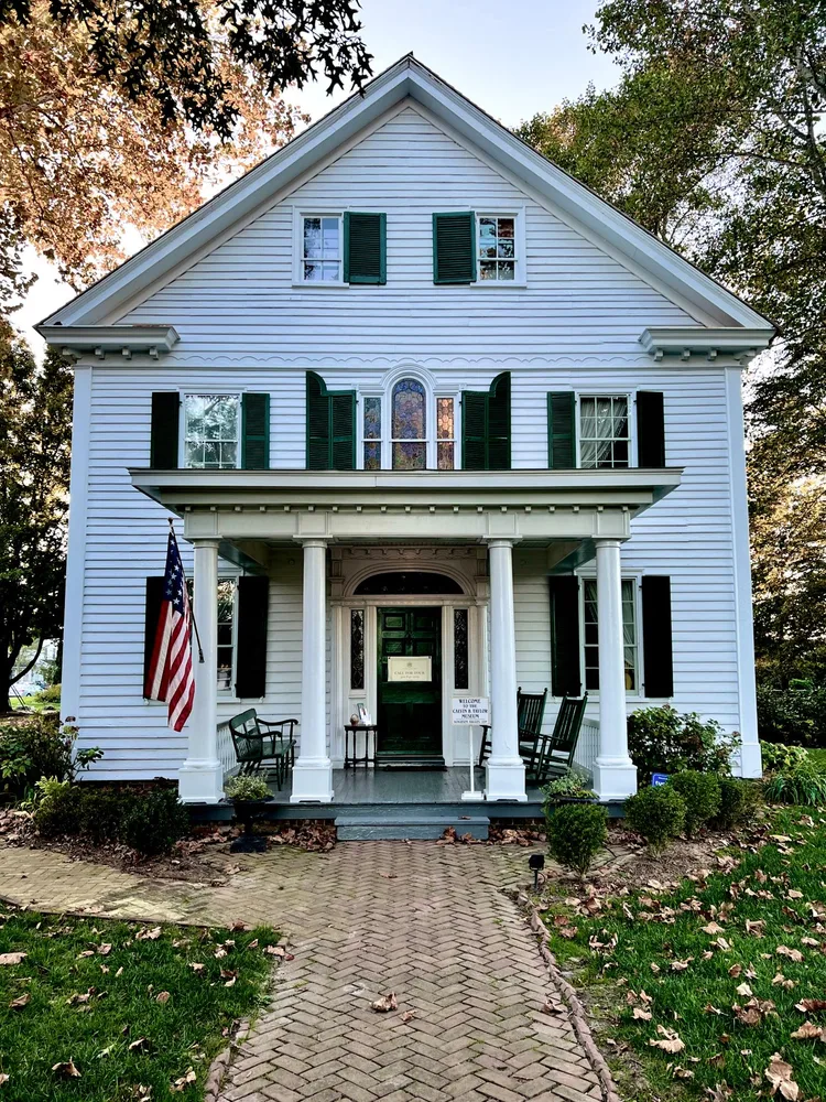 A classic home with a gracious front porch