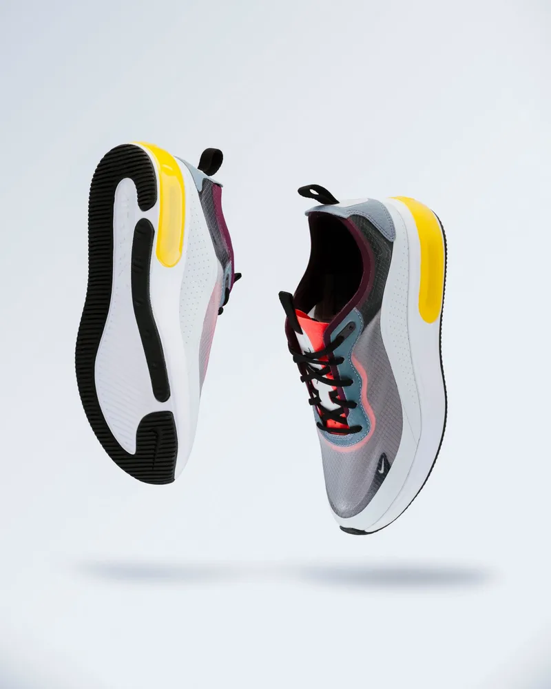 Color-block chunky sneakers