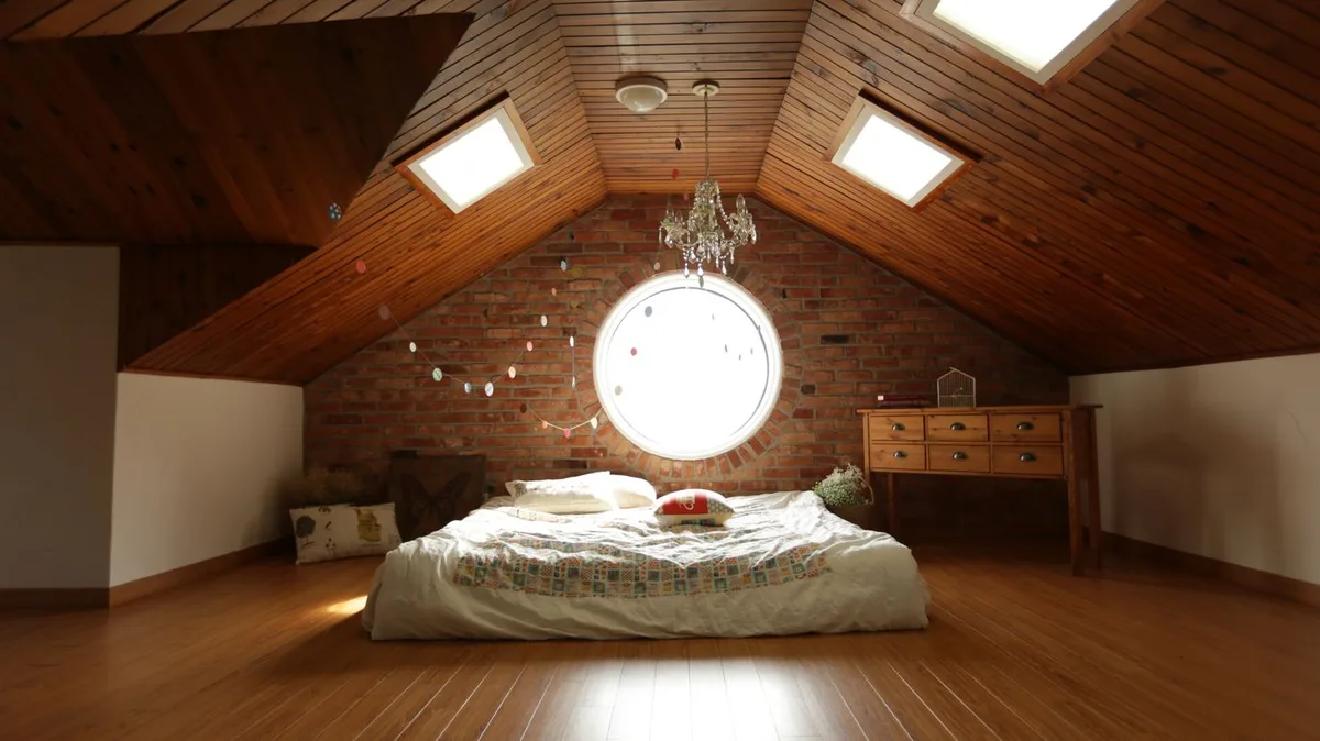 A timber loft for a mountain weekend
