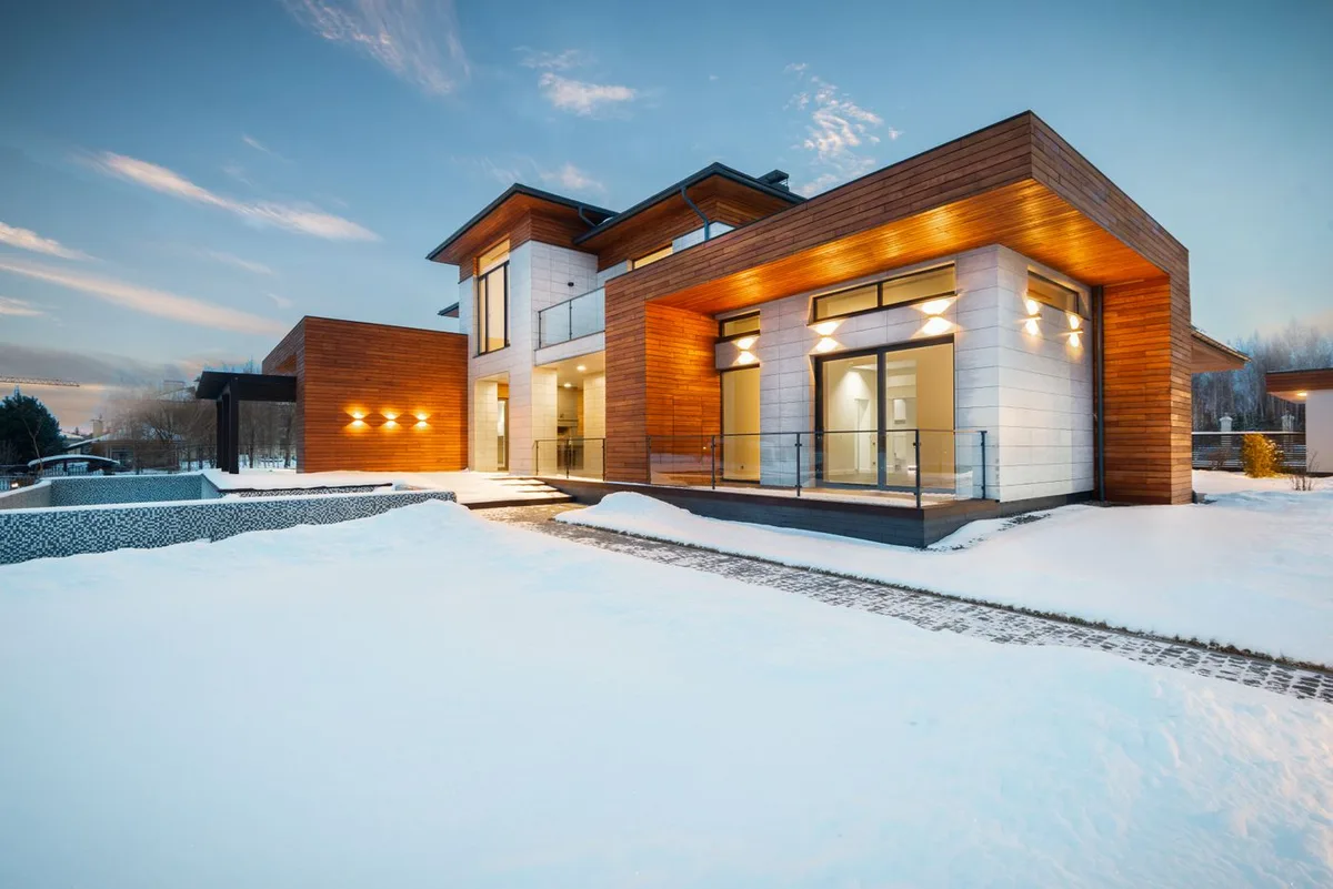Demo · Modern architecture meets the seasons, photo 2
